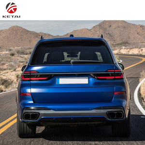 <span class=keywords><strong>Prix</strong></span> d'usine – Sortie d'échappement quadruple style MP pour <span class=keywords><strong>BMW</strong></span> <span class=keywords><strong>X7</strong></span> G07 LCI <span class=keywords><strong>2023</strong></span>+ – Ajustement direct, embout en acier inoxydable argenté - Product Image 4