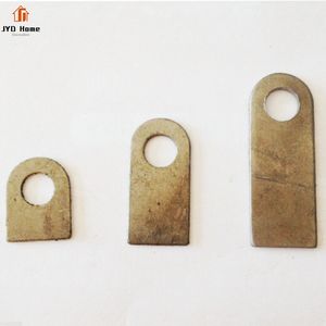 JYD แท็บเหล็กเชื่อมแบบแบนขนาดกำหนดเองประทับสำหรับประตูประตูด้วยไม้ธรรมชาติที่ผ่านการบำบัดด้วยแรงดัน - Product Image 4