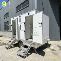 Remorque toilettes mobiles Goeasy, toilettes portables, remorque sanitaire mobile, toilettes mobiles