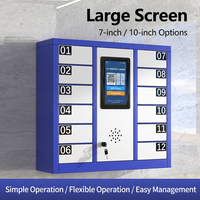Armoire de rangement intelligente pour clés de lavage de voitures, casier de lavage pour garage souterrain et parking