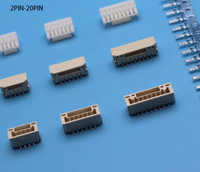 Conector Rectangular GH1.25 JST Hembra para Cableado RGB LED PCB 2P-20P de Latón IP20