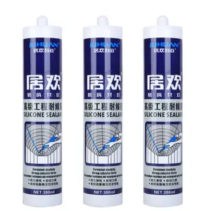 JUHUAN OEM Neutro Tempo Resistência Estrutural GP Silicone Sealant Caulking Sealant Para Janelas E Portas