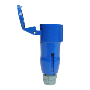 TYTXRV 220V-250V White Color Waterproof 16A External Flush Hook up <strong>Caravan</strong> RV Parts <strong>Plugs</strong> &amp; Sockets - Product Image 5