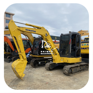 Excavadora Komatsu pc55 usada, miniexcavadora de 5.5 toneladas, certificación CE EPA, motor Komatsu 4D88E-7, fabricada en Japón, pc35 pc45 pc58 - Product Image 1