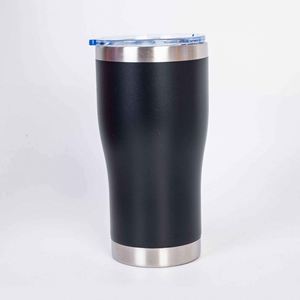Red Stainless Steel Tumbler Vacuum Insulated Double Wall With Lid Travel Mug Minimalist Design - Product Image 5