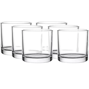 Vase de table élégant en verre transparent de conception cylindrique pour décoration intérieure écologique de style Art déco - Product Image 2