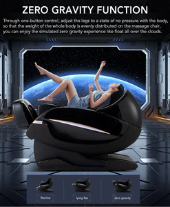 4D Ganzkörper-Shiatsu-<span class=keywords><strong>Massage</strong></span> stuhl ohne Schwerkraft mit eingebauter Wärme - Product Image 4