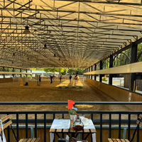 Granges et hangars à structure en acier pour bovins, porcs, poulets, moutons, élevage de chevaux, bâtiments agricoles durables