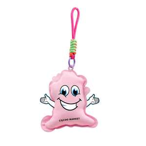Llavero de Peluche Personalizado con Diseño de Dibujos Animados, de Poliéster, con Técnica de Tejido Compacto, para Sanación Emocional, Regalo para Marca - Product Image 1