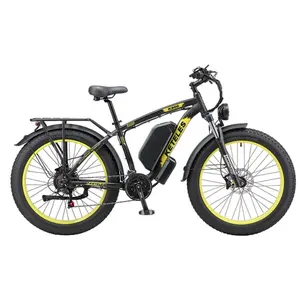 Fabrika doğrudan satış K800 36v/48v 250w/350W/500w Motor Motor/13ah/48 lityum pil elektrikli bisiklet 26*4.0 "yağ lastik e-bisiklet