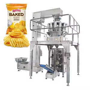 Totalmente Automático Vertical Nitrogênio Puffed Food Packaging <span class=keywords><strong>Machine</strong></span> para Batata Chips Pipoca Milho Chips Snacks Enchimento - Product Image 2