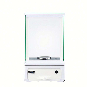 सी प्रमाणित 0.001 जी लैब विश्लेषणात्मक संतुलन उच्च ग्लास विंडस्क्रीन एलसीडी डिस्प्ले बाहरी कैलिब्रेशन क्षमता 100/200/300/500g - Product Image 4