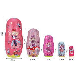 ดรอปชิปปิ้ง ชุดของเล่นตุ๊กตาแม่ลูกดกไม้ทำมือ ของเล่นเสริมพัฒนาการสำหรับเด็ก จัดส่งผ่าน Shopify - Product Image 2