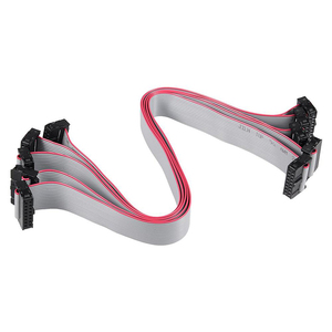 Cable Plano Personalizado con Conector IDC de 1.27mm y 2.54mm de Paso, Blindado, de 6, 12, 14, 16, 20, 24, 44, 50 y 64 Pines, Gris Arcoíris - Product Image 3