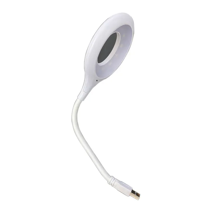 Free Sample Smart Voice Control Indoor Lighting Mini Portable LED Desk Lamp USB Power Bank Laptop Led Night Light