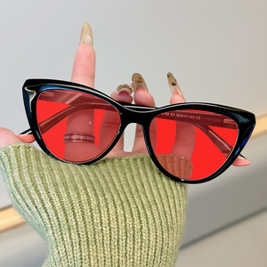 Lunettes de jeu <span class=keywords><strong>anti</strong></span>-lumière bleue personnalisées de haute qualité avec logo, montures orange, verres bloquant la lumière bleue - Product Image 3