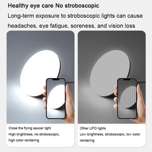 Honeyfly LED UFO đèn 220V <span class=keywords><strong>E27</strong></span> 20W 30W 40W 60W <span class=keywords><strong>80W</strong></span> 100W trắng bóng đèn vàng xanh chiếu sáng nhà máy điện cao kho - Product Image 3