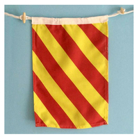 Vente en gros Extérieur Lettre A à Z Alphabet Drapeau nautique Couleur Haute Qualité Marine Internationale Drapeaux de Signalisation Maritime