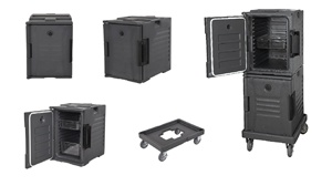 Commerciale Non Cibo Elettrica di Trasporto Carrelli Ultra Pan Carrier con due strati - Product Image 3