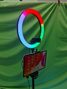 Nhanh chóng vận chuyển 80cm Photo Booth xoay 360 độ Selfie video Booth với từ xa - Product Image 5