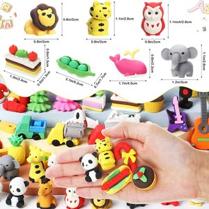 Soododo Dễ Thương <span class=keywords><strong>3D</strong></span> Thể Thao Động Vật Thực Phẩm Món Tráng Miệng Tpr Tẩy Trường Trái Cây Cô Gái Bút Chì Tẩy Văn Phòng Phẩm Câu Đố Quà Tặng Khuyến Mãi - Product Image 3