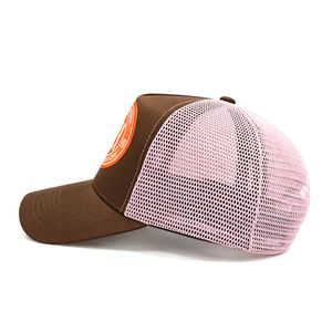 Casquette de baseball en maille bicolore vintage en gros avec patch brodé personnalisé, casquettes de travail pour barbier français, casquettes de camionneur - Product Image 3