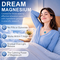 Acentiallabs Patch Transdermique Rêveur à la Valériane et à l'Ashwagandha, Soutient un Sommeil Sain, Patchs Transdermiques Rêveurs au Magnésium