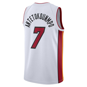 JY Personalizado para Hombre # 7 <span class=keywords><strong>Camisetas</strong></span> de <span class=keywords><strong>Baloncesto</strong></span> Cosidas, Uniformes Juveniles Bordados, Ropa Deportiva con Logotipo Estampado en Caliente - Product Image 3