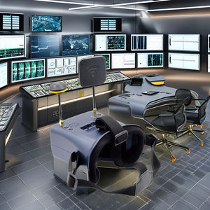 Potentes gafas FPV 5,8G 40CH Antena dual de 4,3 pulgadas Auriculares de video de alto brillo para Dron Plástico de carga de largo alcance - Product Image 5