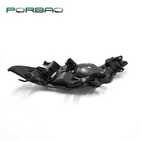 PORBAO pour PRADO 2014-2016 Système d'éclairage automobile Matériau PP Halogène Pièces de voiture Base arrière de phare Boîtier de phare