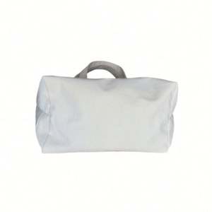 Sac fourre-tout en toile de coton épais de 16 oz, blanc, grande capacité, personnalisable avec logo imprimé, idéal pour les cadeaux et le shopping - Product Image 5