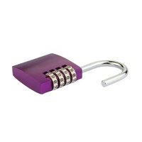 Cadenas industriel Rarlux à 4 chiffres, sécurité, 40 mm, couleur personnalisée, combinaison de cadenas pour bagages de voyage et casiers de gym