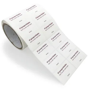 Degradable Five-star hotel Dishes label sticker Instant soluble Eco Food Plate Sticker label
