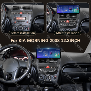 Pantalla IPS QLED <span class=keywords><strong>Android</strong></span> de 12.3 Pulgadas <span class=keywords><strong>para</strong></span> KIA MORNING 2008, Radio <span class=keywords><strong>para</strong></span> <span class=keywords><strong>Auto</strong></span>, Estéreo <span class=keywords><strong>Android</strong></span> <span class=keywords><strong>para</strong></span> <span class=keywords><strong>Auto</strong></span>, Navegación GPS - Product Image 3