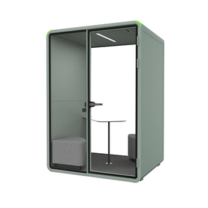 Cabine acoustique insonorisée multi-scènes pour 2 personnes, idéale pour bureau, hôtel, bibliothèque, coworking - Product Image 1