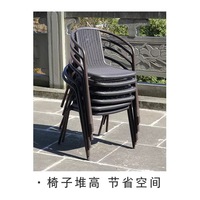 Ensemble table et chaises pliantes modernes en verre pour l'extérieur Mobilier durable en fer et corde pour jardin ou patio pour hôtels et appartements