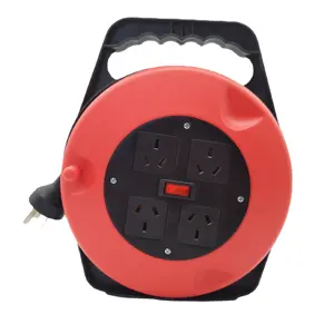 OSWELL Hot Selling 16A 250V Argentina Type Retractable Extension Cord Mini Cable Reel