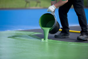 Pavimentazione Sportiva in Silicone PU Baoli per Campi da Tennis - Flessibile, Resistente, Assorbimento degli Urti, Uso Interno/Esterno - Product Image 4