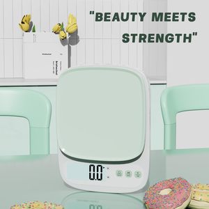 Electronic Digital <b>Kitchen</b> Fruit Food Scale with AAA Battery Low Battery Indicator ABS Plastic - Product Image 2