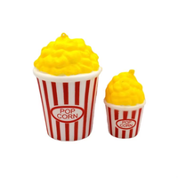 Vente d'usine Nouveauté Jouets Squishy Popcorn Promotionnels Économiques de Haute Qualité Jouets Squishy Alimentaires Simulés Jouets Popcorn à Remontée Lente