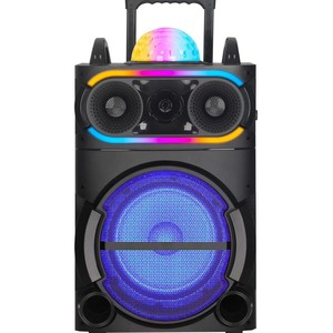 ลำโพงพกพา NDR M121 ขนาด 12 นิ้ว ระบบเสียงสำหรับงานปาร์ตี้กลางแจ้ง พร้อมหูหิ้วแบบรถเข็นและไมโครโฟน - Product Image 3
