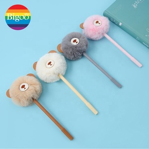 Bolígrafos de tinta de gel estilo kawaii Pompón, repuesto de 2020mm para promoción o regalo, novedad de 0,38 - Product Image 4