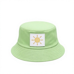 Sombrero de Pescador Personalizado con Logotipo de Dibujos Animados, 100% Algodón Twill, Protección Solar para Exteriores, Bordado, Reversible, Casual, de Verano, Venta al Por Mayor OEM - Product Image 4