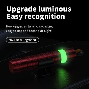 ที่ทุบกระจกหน้าต่างรถยนต์แบบพกพาที่ประหยัดชีวิตค้อนทุบกระจกนิรภัยสำหรับรถยนต์ขนาดเล็กแบบพกพาได้ - Product Image 4