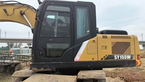 Sany sy155w dh150w dh140w d130w 13t 14t 15t <b>wheel</b> excavator used sy305h sy365h sy235 sy245 used excavator - Product Image 3
