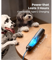 Vente en gros 2026 Global Platform Pet Ponceuse à ongles réglable à 6 vitesses 360 ° Lampe LED silencieuse 40 dB pour chiens, sans douleur, pour pattes de petits, moyens et grands chiens