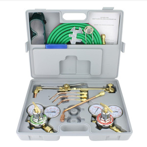 Kit de soudage et de découpe au gaz SUA, chalumeau à oxygène, équipement à acétylène, alliage d'aluminium 6061, style américain, pour soudage et découpe - Product Image 1