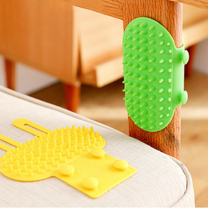 Petstar Eco-Friendly PP Funny-Style Cat Grooming <b>Brush</b> & Tickling Itch Rub Toy with Customized Color and Logo - Product Image 1