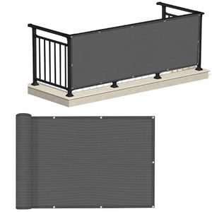Personnalisable 100% Polyester Étanche Balcon Sécurité Confidentialité Écran Maille <span class=keywords><strong>Terrasse</strong></span> Coupe-Vent Clôture Maille Imperméable Parasol Voile - Product Image 5