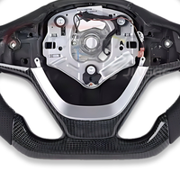 Volant de direction en fibre de carbone véritable style M Performance avec écran LED pour BMW F30 F11 F12 F32 F10 M3 M4 F80 F82 F87 X5 F15 X6 F16